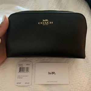 Coach cosmetic pouch